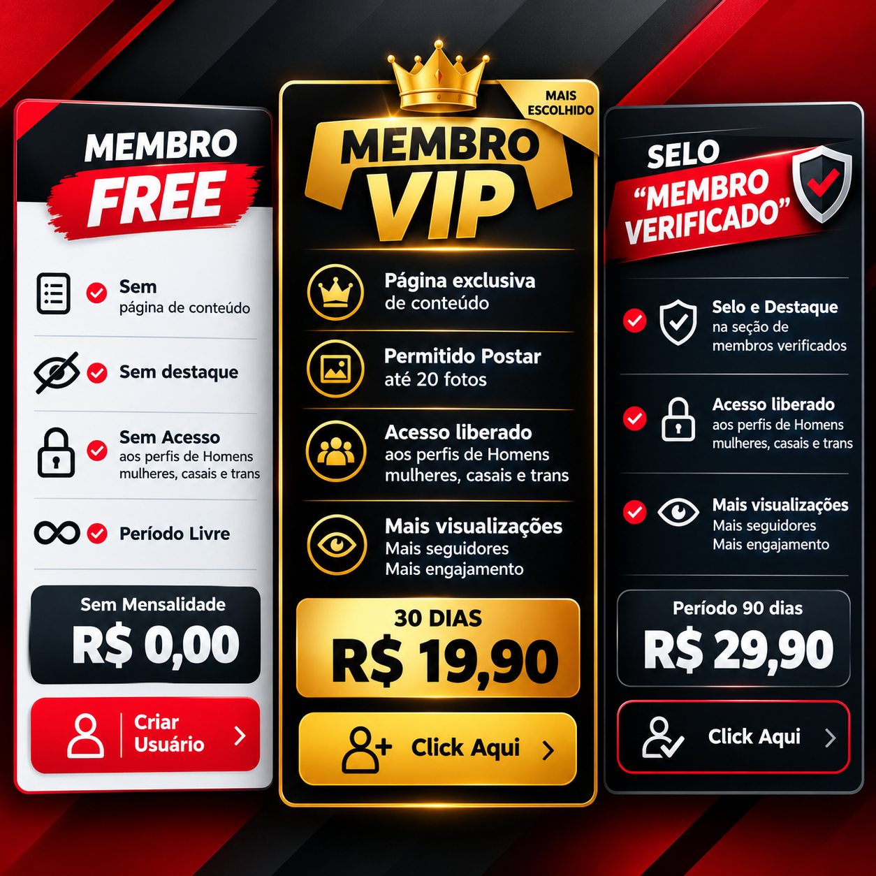 Valores e Planos